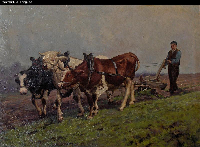 Georges Jansoone Plowing